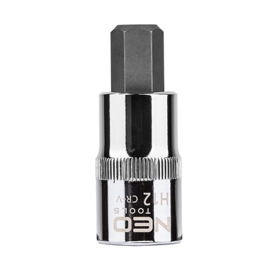 NEO TOOLS HEX nasadni bit, 1/2", H12 x 55 mm